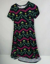 NWT LuLaRoe Carly Black With Pink &amp; Green Design Size XS - $13.65