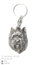 NEW, Cairn Terrier (front), dog keyring, key holder, limited edition, ArtDog - £11.59 GBP