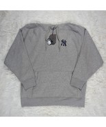 Men&#39;s Antigua Apparel New York Yankees Victory Hoodie Pullover Grey Size XL - $1,395.07 MXN