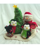 Hallmark 2006 VERY MERRY TRIO PLUSH LIGHT UP MUSICAL MOVING CHRISTMAS DE... - $36.10 CAD