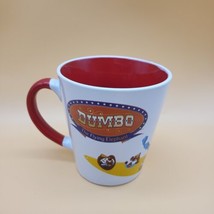 Walt Disney Mug Dumbo The Flying Elephant 12 oz Coffee Tea Cup Big Top Red - $11.95