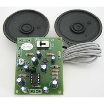 SIMPLE DUAL STATION INTERCOM 6-12VDC DIY Electronic Project Education Fo... - $23.75