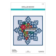 Spellbinders Snowflake Card Etched Dies, Metal - £13.02 GBP