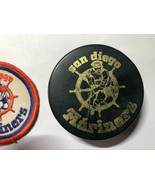 WHA San Diego Mariners Official Vintage Game Puck Made in CZ 1975/76 with Patch - £23.98 GBP