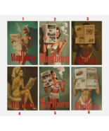 Custom Vintage Cigarette Poster - Vintage Marlboro Poster - $276.76 MXN+