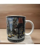 New York Broadway Times Square Porcelain Coffee Mug 2011 Art Concept Tax... - $9.49