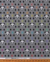 Cotton Pandamonium Pandas Bears Animals Tula Pink Fabric Print by Yard D694.59 - £12.56 GBP