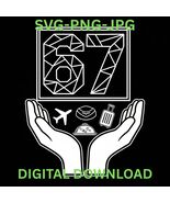 Funny Six Seven 67 Meme Gen Alpha Slang 6-7 Hands A Gift For Flight Atte... - €1,67 EUR