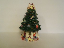New Vintage Spode Christmas Tree 9&quot; Candle Lamp - £30.23 GBP