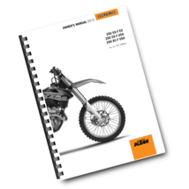 KTM 2013 - 250 SX-F XC-F - OWNERS MANUAL USER GUIDE - $49.99
