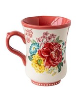 Pioneer Woman ~ FANCY FLOURISH ~ 18 Ounce ~ 5&quot; Tall ~ Stoneware ~ Coffee... - $28.05