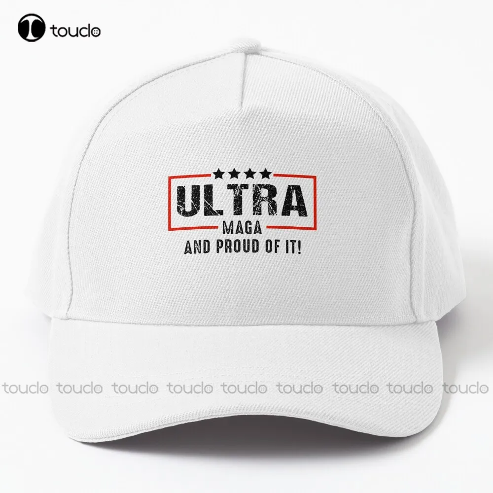 Vintage Ultra Maga And Proud Of It Baseball Cap Trump 2024 Chef Hats For Men - £13.96 GBP