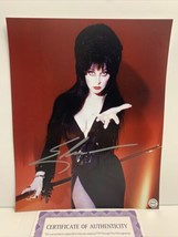 ELVIRA (Cassandra Peterson) signed Autographed 8x10 photo - AUTO with COA - £37.85 GBP