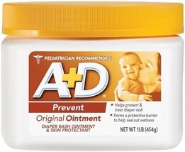 A+D Original Ointment, Diaper Rash and All-Purpose Skincare Formula 1 lb... - $60.47 CAD