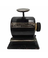 Antique G.W. Todd &amp; Company Protectograph Model G Mechanical Check Write... - $32.62