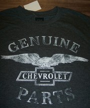 Vintage Style Gm Genuine Chevrolet Parts Car T-Shirt Small New w/ Tag - £15.82 GBP