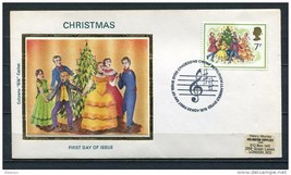 Great Britain 1978 Cover FDC Special Cancel Colorano &quot;Silk&quot; Christmas tree - £2.33 GBP