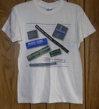 Michael Franks Concert Shirt Vintage 1985 Skin Dive Summer Tour Single S... - $299.99