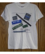 Michael Franks Concert Shirt Vintage 1985 Skin Dive Summer Tour Single S... - $299.99