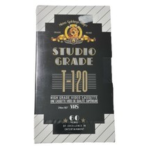 MGM Studio Grade T-120 High Grade Blank VHS Tape 6hrs EP Mode New Factor... - £7.46 GBP