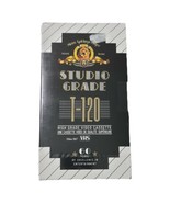 MGM Studio Grade T-120 High Grade Blank VHS Tape 6hrs EP Mode New Factor... - £7.43 GBP