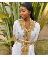 Ramadan Kaftans Abaya Special Dubai Long Farasha Eid Party Moroccan Fanc... - $147.01 CAD