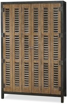 Libations Locker Bar Universal Moderne Muse Trifold Doors Cobalt Black Bisque - £4,642.70 GBP
