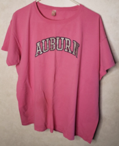 Auburn Tigers XL Woman&#39;s Pink Anvil Short Sleeve T Shirt top - $9.89