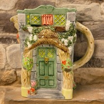 VINTAGE HERITAGE MINT LTD. CERAMIC PITCHER MEDIEVAL STYLE BUILDING - $69.29