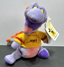 Vintage Epcot Figment Journey into Imagination Plush Bean Bag Disney Wor... - $22.76