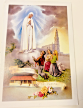 Our Lady of Fatima  Image Print, New From Portugal - $1.98