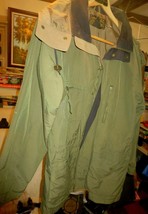 Eddie Bauer Green Weather Edge Jacket Zipper Coat WPL9647 vintage size M... - $18.49