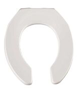 Bemis 1955CT 000 Mayfair Duraloy Open Elongated Toilet Seat, White - $673.20 MXN