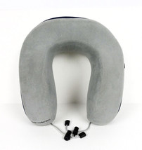 Samsonite Memory Foam Neck Support Cushion Travel Pillow w Pouch Mask Ea... - $14.84