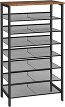 Hoobro 8-Tier Shoe Rack, Large Capacity Shoe Shelf, Stable And, Sturdy Bf18Xj01. - $98.92