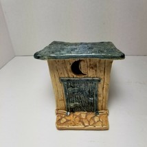 Thistledown Farm Pottery Laura C. Wailes Stoneware Outhouse - $37.39