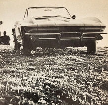 1965 Chevrolet Corvette Convertible Advertisement Automobilia Classic Ca... - €8,59 EUR