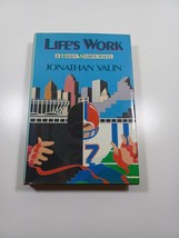 Life&#39;s Work By Jonathan Valin 1986 hardcover/dust jacket - £3.70 GBP