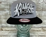 New Era Los Angeles Kings Hat Gray 9Fifty Adjustable Snapback Cap - $24.70