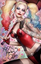 12x18 Inch Nathan Szerdy SIGNED Batman / Joker Art Print ~ Harley Quinn Tattoos - £19.84 GBP