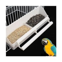 Parrot Hanging Plastic Water Food Bowl Pigeon Bird Feeder 4X pieces US s... - $19.75