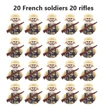 WW2 Military Soldier Building Blocks Action Figure Bricks Kids Toy 20Pcs... - £19.13 GBP