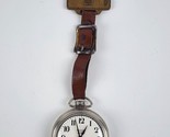 Vintage Westclox Scotty Pocket Watch Mechanical w/ Ingersoll Rand FOB - $39.59