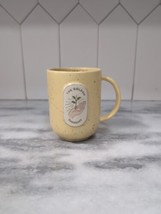 Anthropologie Mug The Golden Gardener Nurture Nature Coffee Tea Yellow P... - $24.75