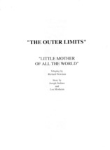 1964s THE OUTER LIMITS: LITTLE MOTHER OF ALL THE WORLD unfilmed TV serie... - $30.82 CAD
