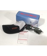 Vintage Bolle High Tail Shiny Gun Polarized Sunglasses Made In Italy - £147.87 GBP