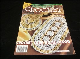 Decorative Crochet Magazine September 1999 Crochet Your Home Decor - $11.00