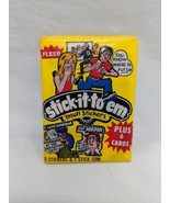 Vintage Fleer Stick It To Em Insult Stickers Wax Pack - €7,60 EUR
