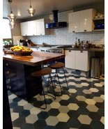 Mexican Mission Cement Tile Handcrafted 10 sqf - Tresa Hexagonal2 -  8x8&quot; - €171,43 EUR