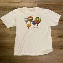 Vintage Anvil Graphic T Shirt Hot Air Balloons New York Men's Size XL - 1990's - $24.00